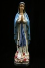 Our Lady of Lourdes Statue Blue and Gold Robe- 19 inch