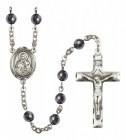 Men's St. Marina Silver Plated Rosary