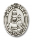 Our Lady of Loretto Visor Clip