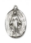 Oval Miraculous  Medal