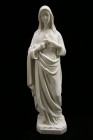 Immaculate Heart of Mary Statue White - 25 inch