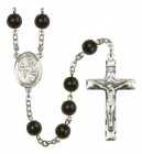 Men's St. Matthew the Apostle Silver Plated Rosary