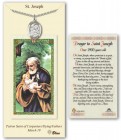 St. Joseph Medal in Pewter with Prayer Card