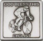 God Bless This Cyclist Visor Clip