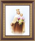 Our Lady of Mt. Carmel 8x10 Framed Print Under Glass