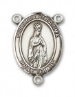 Our Lady of Fatima Rosary Centerpiece Sterling Silver or Pewter