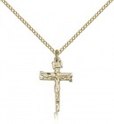 Nail Crucifix Pendant