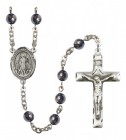 Men's St. Juliana of Cumae Silver Plated Rosary