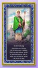 An Irish Blessing with St. Patrick Italian Prayer Plaque