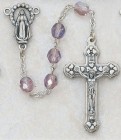 June Birthstone Rosary (Alexandrite) - Silver Oxidized