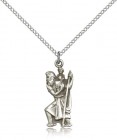 Figure of St. Christopher Necklace