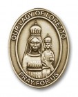 Our Lady of Loretto Visor Clip