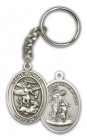 St. Michael Guardian Angel Keychain