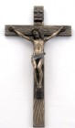 Bronzed Resin Wall Crucifix - 10 Inches