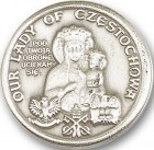 Our Lady of Czestochowa Visor Clip