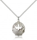 Shell with Holy Spirit Pendant