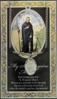 St. Peregrine Medal in Pewter with Bi-Fold Prayer Card
