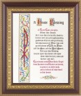A House Blessing Prayer 8x10 Framed Print Under Glass