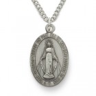 Women's Sterling Silver Miraculous Medal  