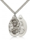 Men's Double-Sided Our Lady of Czestochowa Medal