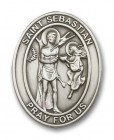St. Sebastian Visor Clip