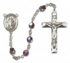 St. Clement Sterling Silver Heirloom Rosary Squared Crucifix