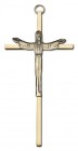 Contemporary Risen Christ Wall Crucifix 6"