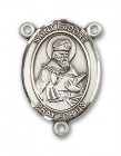 St. Isidore of Seville Rosary Centerpiece Sterling Silver or Pewter