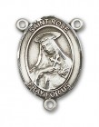 St. Rose of Lima Rosary Centerpiece Sterling Silver or Pewter