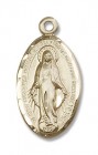 Women's Oval Elongated Miraculous Medal
