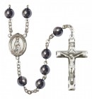 Men's Our Lady of Fatima Silver Plated Rosary