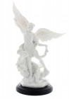 White St. Michael Statue - 10.75 Inches