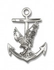 Anchor and Eagle Pendant