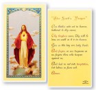 The Lord's Prayer Sacred Heart Laminated Prayer Cards 25 Pack