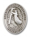 St. Joseph of Cupertino Oval Shaped Visor Clip