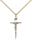 Slimline Crucifix Pendant, Three Sizes Available