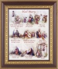 Hail Mary Prayer Framed Print