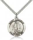 Men's Round Saint Lazarus Medal