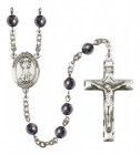 Men's St. Francis of Assisi Silver Plated Rosary