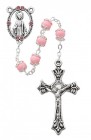 Pink Double-Capped Rosary