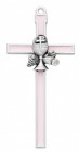 Pink First Communion Wall Cross 5 inch