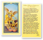 Policeman's Prayer,  St. Michael Laminated Prayer Card