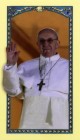 Pope Francis Laminated Prayer Cards