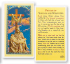 Prayer For Widows and Widowers Laminated Prayer Card