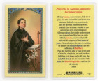 Prayer To St. Gemma Laminated Prayer Card