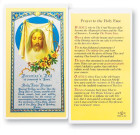 Prayer To The Holy Face Laminated Prayer Card
