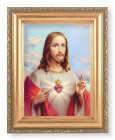 Sacred Heart of Jesus 4x5.5 Print Under Glass