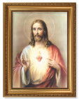 Sacred Heart of Jesus by Bonella 12x16 Framed Print Artboard