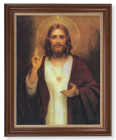 Sacred Heart of Jesus by Chambers 11x14 Framed Print Artboard