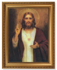 Sacred Heart of Jesus by Chambers 12x16 Framed Print Artboard